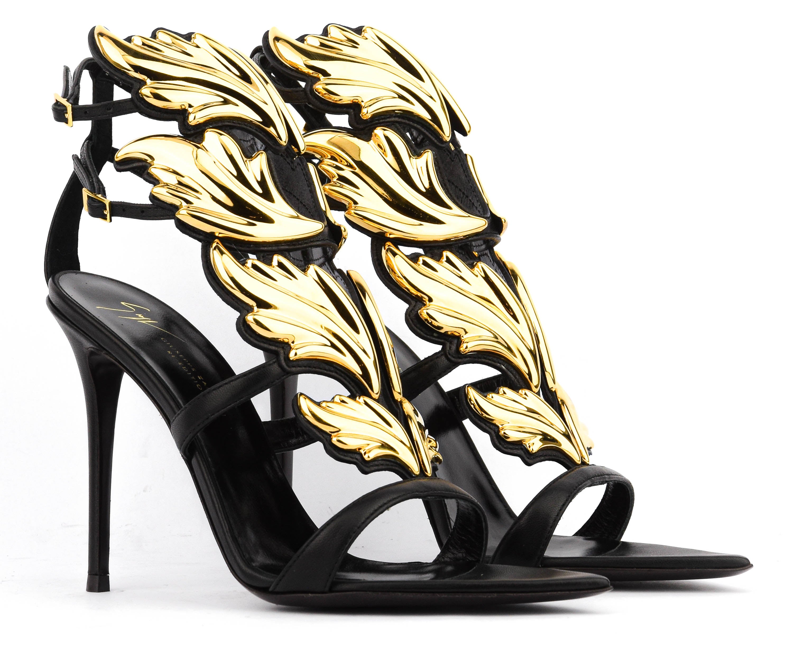GIUSEPPE ZANOTTI NEW CRUEL BLACK/GOLD