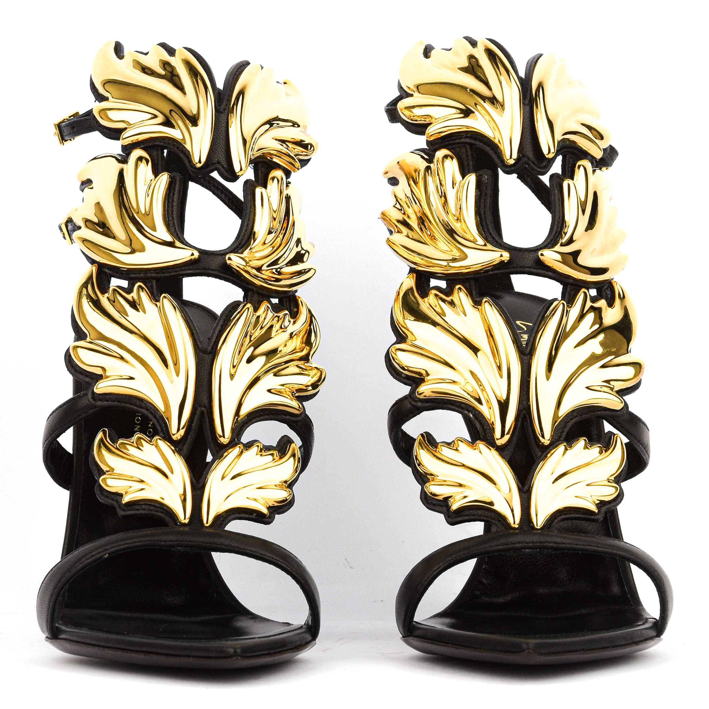GIUSEPPE ZANOTTI NEW CRUEL BLACK/GOLD