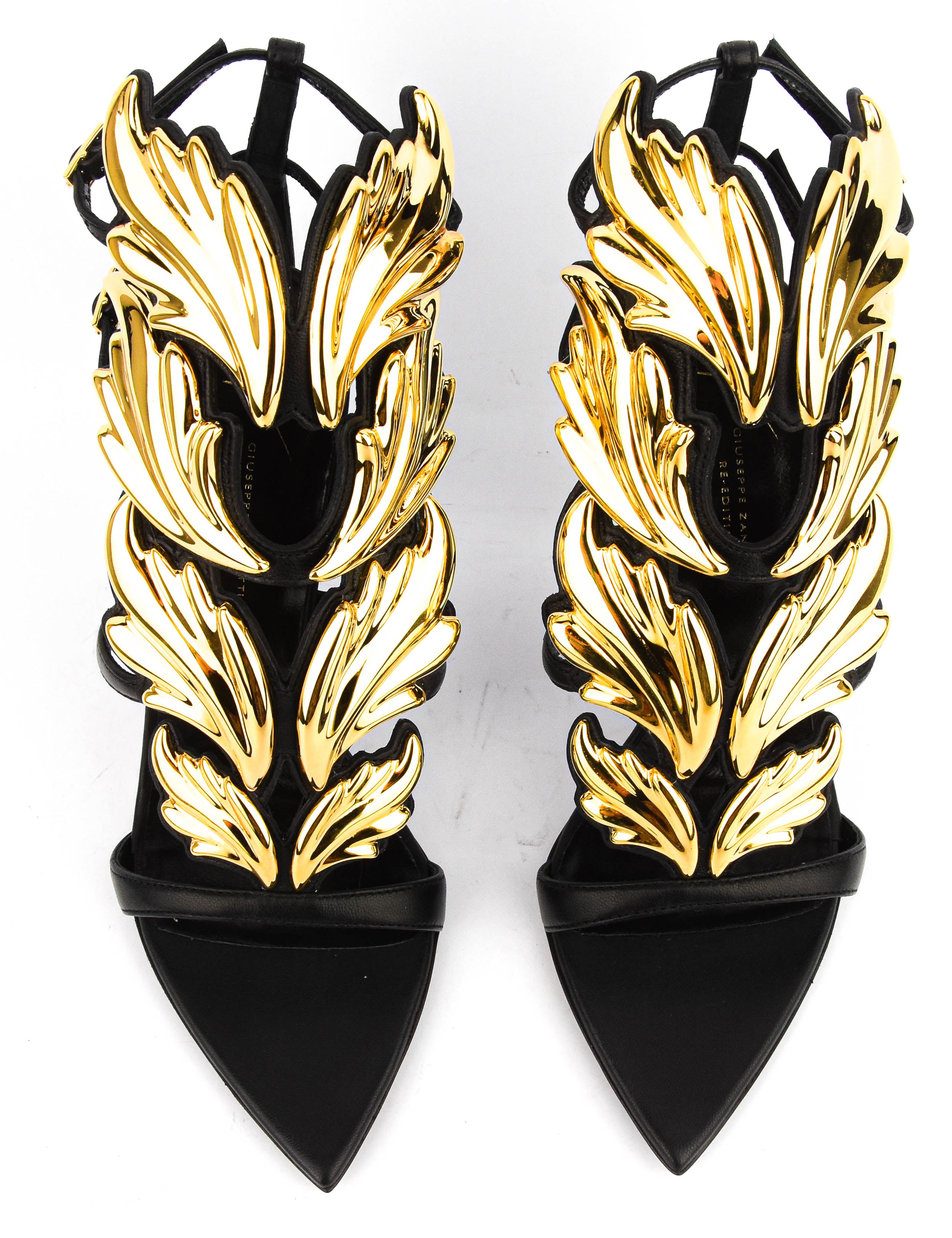 GIUSEPPE ZANOTTI NEW CRUEL BLACK/GOLD