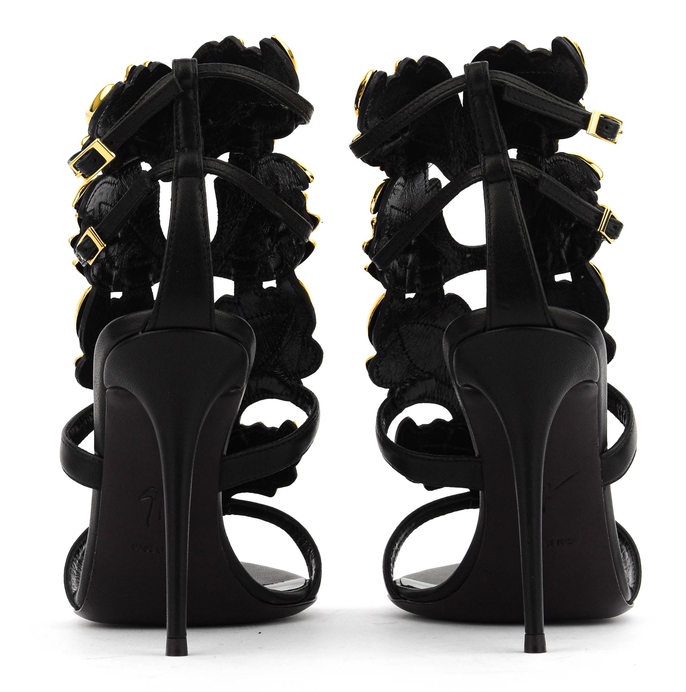 GIUSEPPE ZANOTTI NEW CRUEL BLACK/GOLD