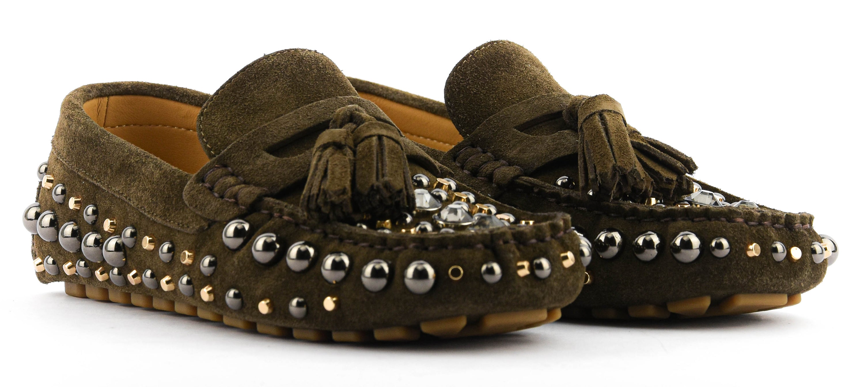STRATEGIA EMBELISHED MOCASINE BROWN