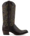 PAUL WARMER BESPOKE WESTERN BOOT MID  BROWN