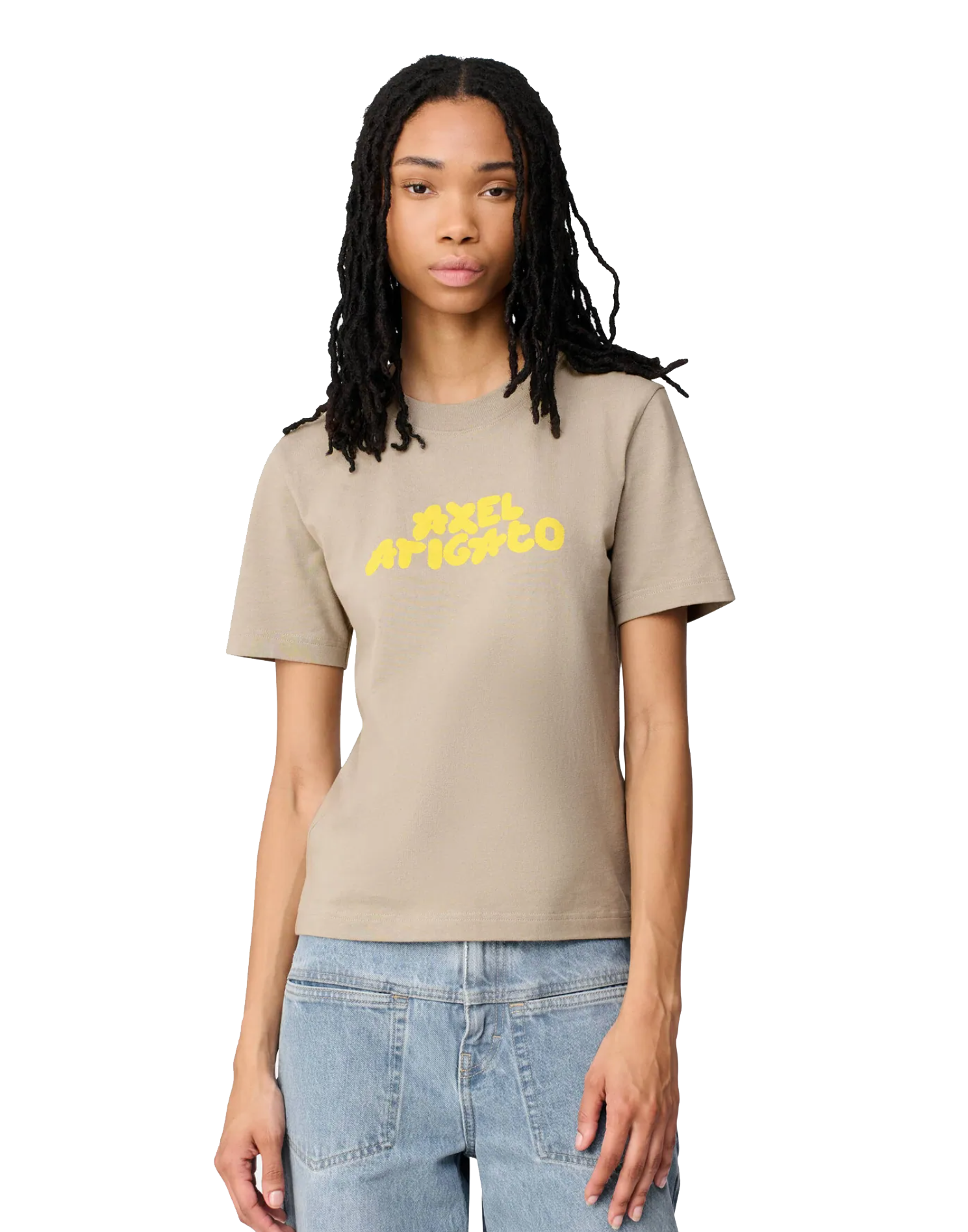 AXEL ARIGATO BUBBLE T-SHIRT STONE