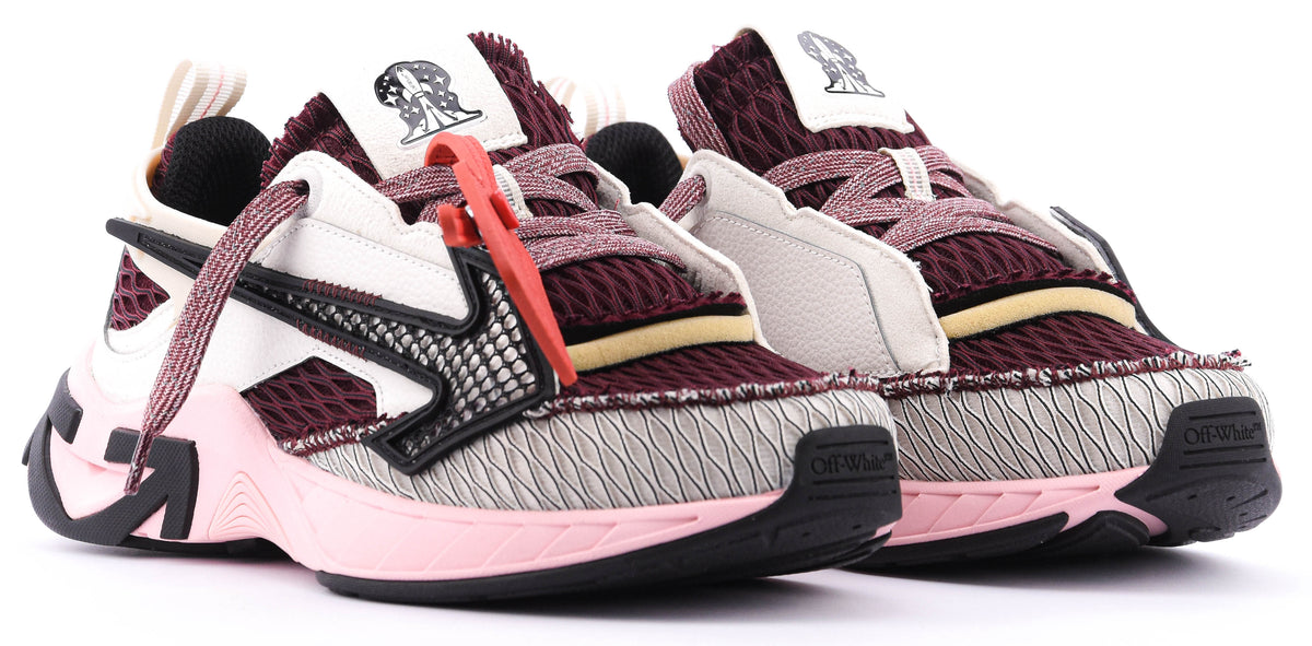 OFF WHITE SPACE MEMO BEIGE/DARK PINK