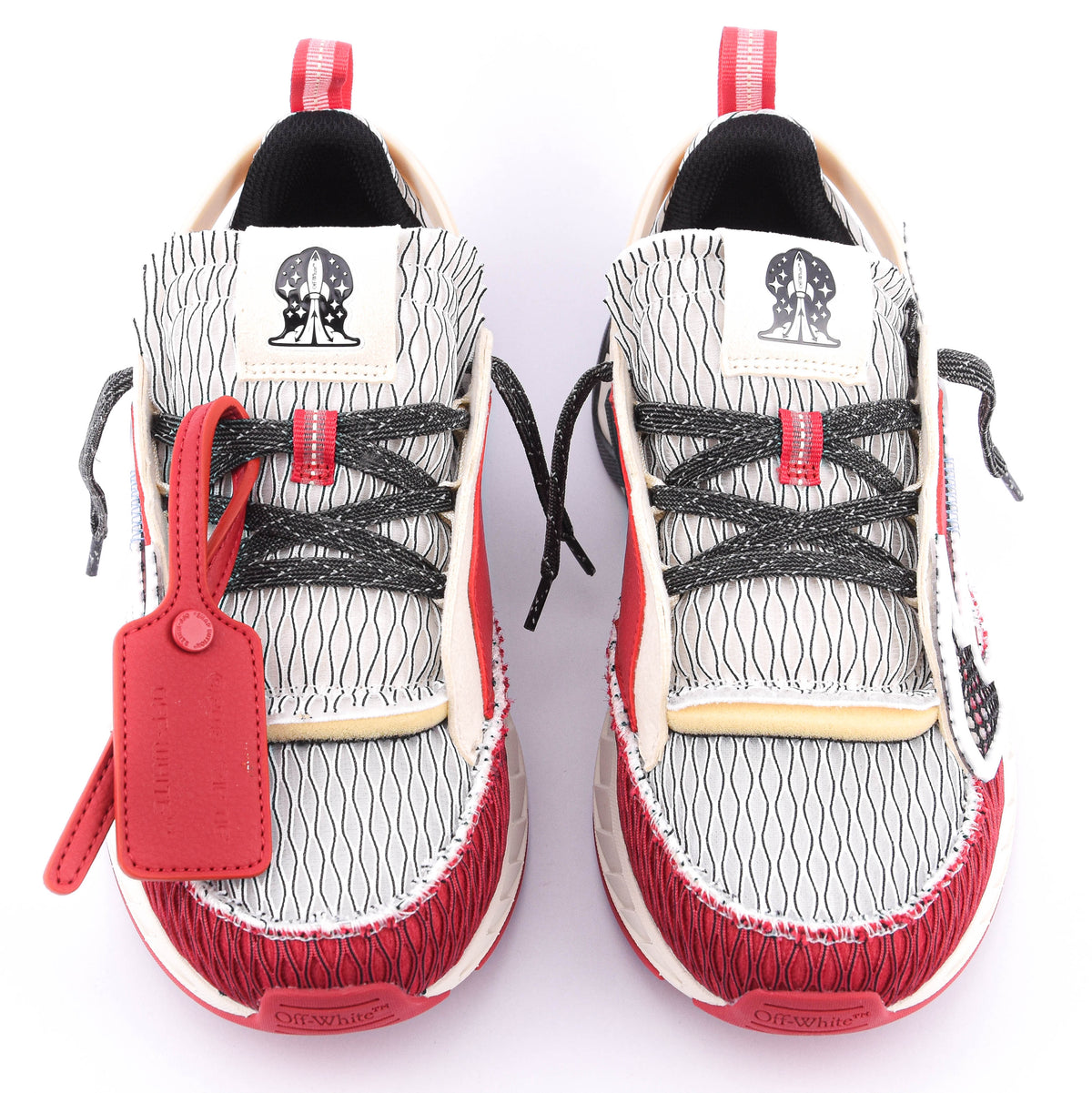 OFF WHITE SPACE MEMO RED/BLACK