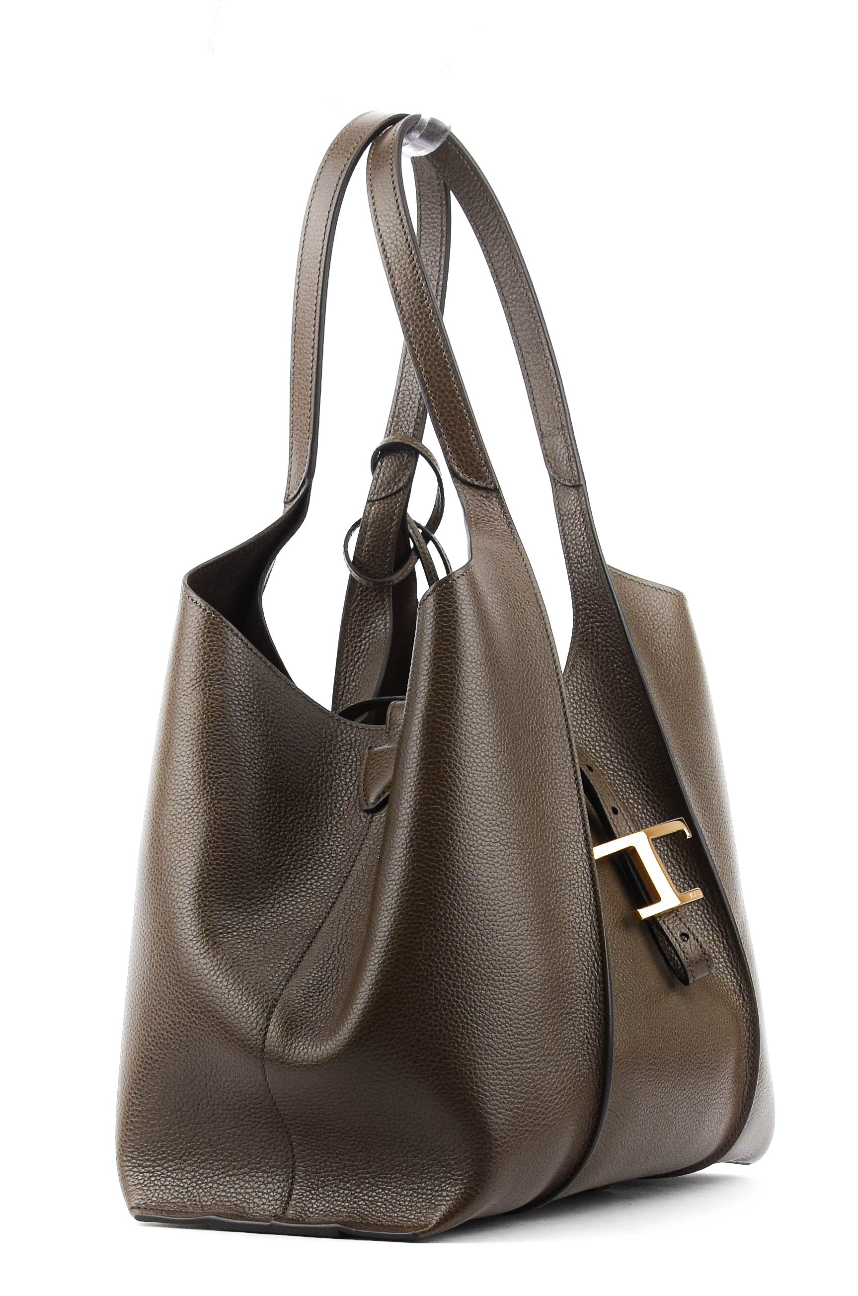 TODS T-TIMELESS SMALL BROWN