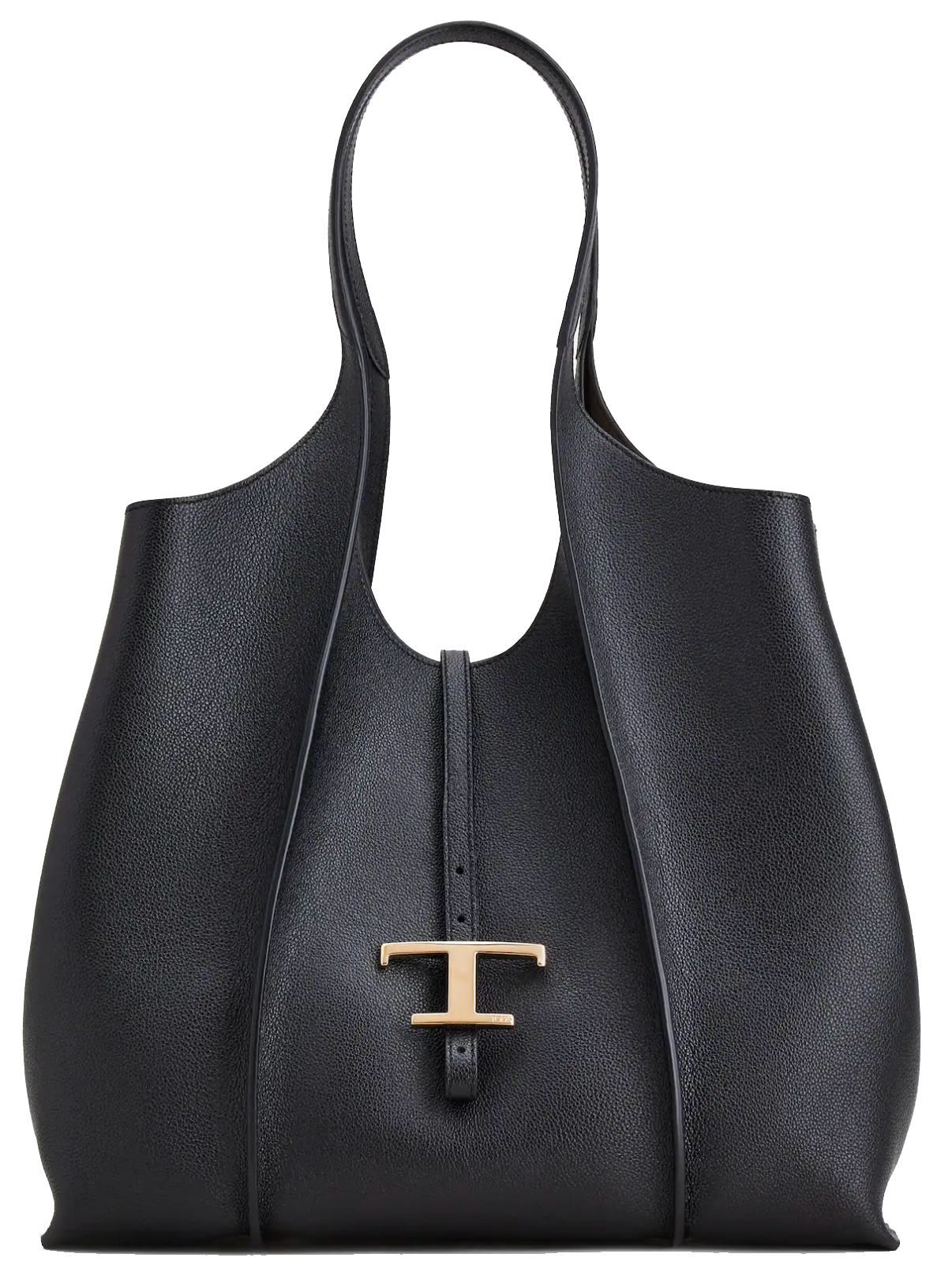 TODS T TIMELESS SHOPPING BAG BLACK