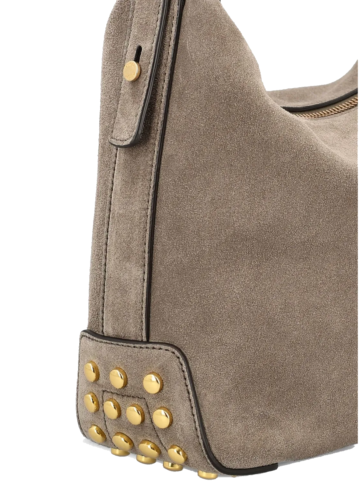 TODS METAL DOTS MINI BAG GREY