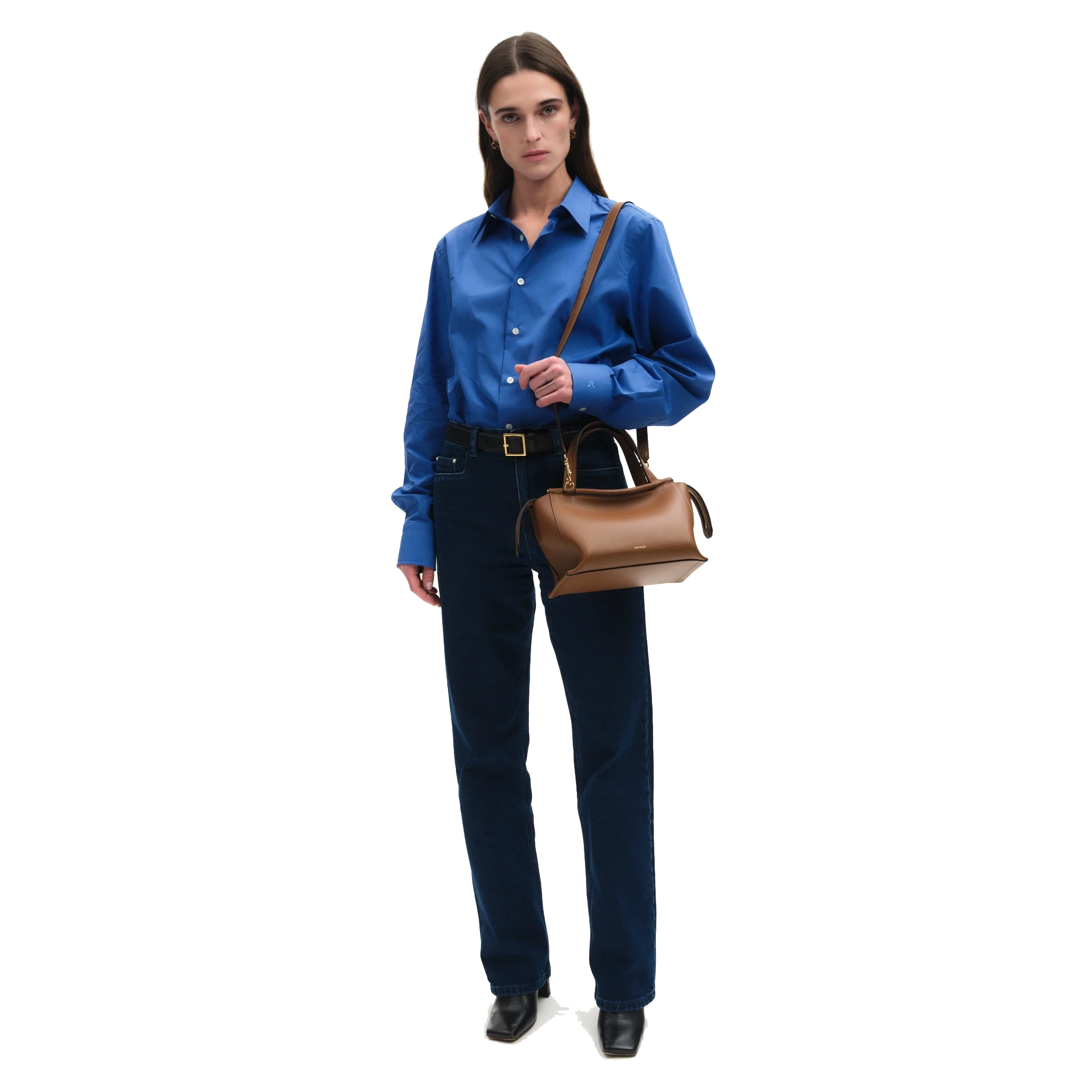 WANDLER IDA BAG SADDLE SMALL