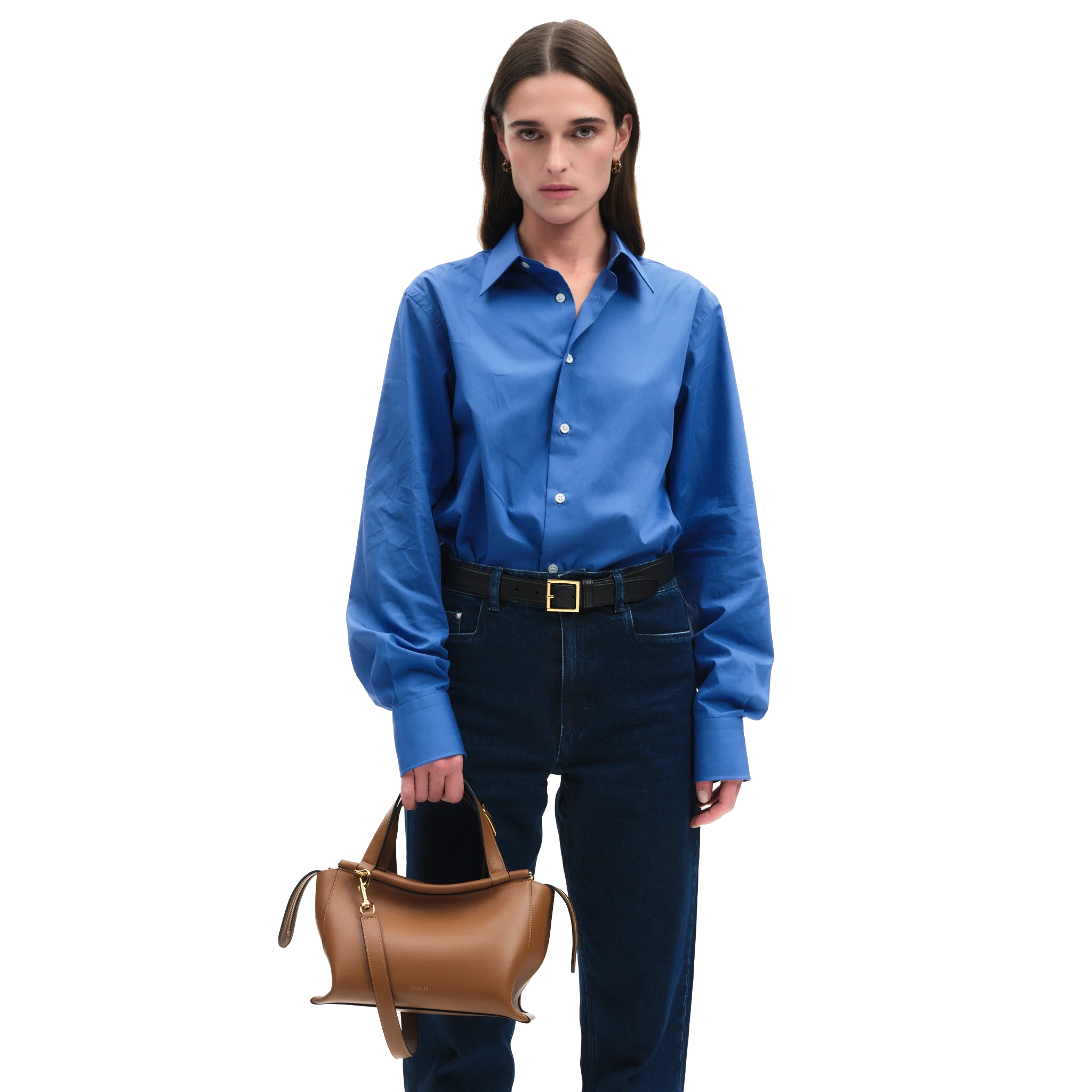 WANDLER IDA BAG SADDLE SMALL